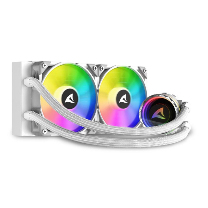 SHARKOON LIQUID COOLING S80 WHITE ARGB 240
